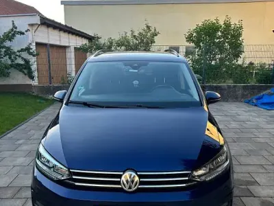 Gebraucht VW Touran Highline 190 PS (139 kW) 2017 Blau Van / Kleinbus