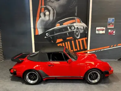 Gebraucht Porsche 930 Turbo 286 PS (210 kW) 1988 Rot Cabrio