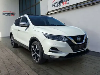 Gebraucht Nissan Qashqai Tekna+ 163 PS (119 kW) 2018 Brilliant whit (weiß) SUV