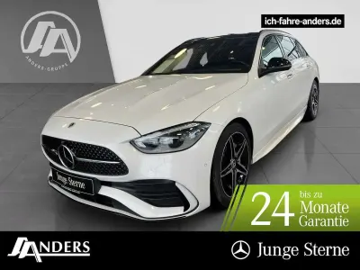 Usata Mercedes C220 AMG Line Premium Plus 197 CV (144 kW) 2024 Bianco Station wagon