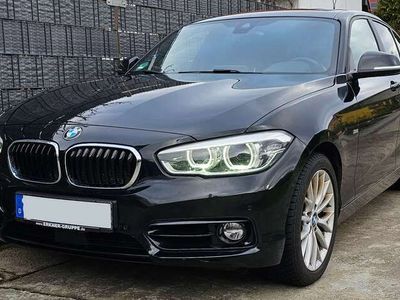 gebraucht BMW 120 120 d xDrive Sport Line Automatik Navi Prof LED