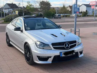 Gebraucht Mercedes C63 AMG AMG 507 PS (372 kW) 2013 Silber Coupé
