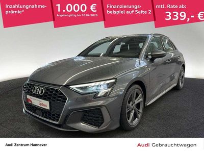 Gebraucht Audi A3 S-Line 190 PS (139 kW) 2022 Daytonagrau perleffekt Limousine