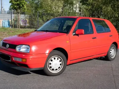 Brugt VW Golf III 73 HK (53 kW) 1997 Rød Sedan