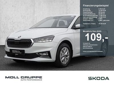 Neu Skoda Fabia Selection 95 PS (69 kW) 2025 Weiss Kleinwagen