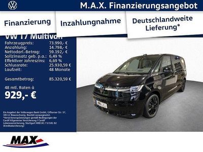Nouă VW Multivan Life 150 CP (110 kW) 2025 Negru Monovolum