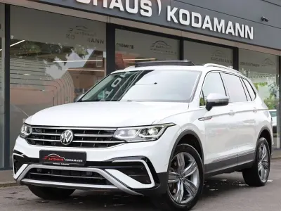 Gebraucht VW Tiguan Allspace Elegance 245 PS (180 kW) 2022 Weiß SUV