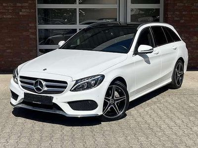 Usata Mercedes C200 AMG 136 CV (100 kW) 2018 Bianco Station wagon