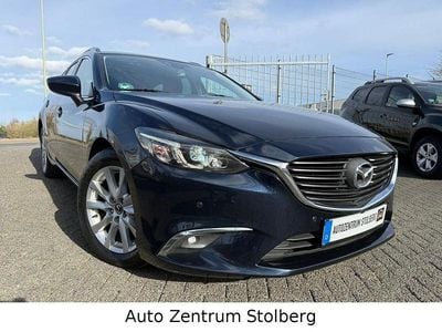 Gebraucht Mazda 6 Exclusive-Line 150 PS (110 kW) 2016 Mitternachtsblau metallic Kombi