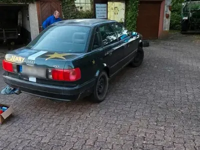 Gebraucht Audi 80 90 PS (66 kW) 1993 Grün Coupé