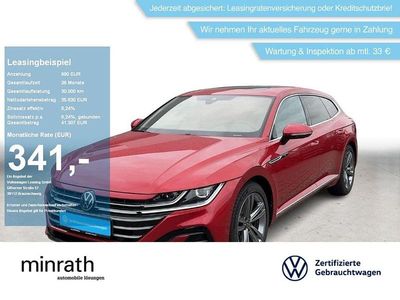 Second-hand VW Arteon R-line 200 CP (147 kW) 2023 Roșu Berlinǎ