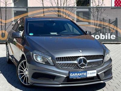 Usata Mercedes A180 AMG line 122 CV (89 kW) 2014 Grigio Berlina