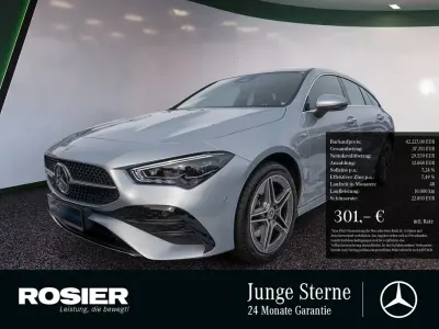Brugt Mercedes CLA250e Shooting Brake Premium Plus 163 HK (119 kW) 2025 Sølv Stationcar