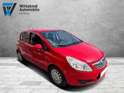 Gebraucht Opel Corsa Selection 60 PS (44 kW) 2009 Rot Kleinwagen