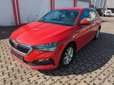 Gebraucht Skoda Scala Ambition 116 PS (85 kW) 2019 Rot Kleinwagen