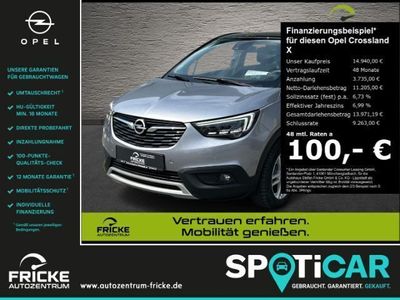 gebraucht Opel Crossland X Innovation+Head-Up+Klimaaut+Navi+LED+SHZ