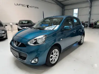 Gebraucht Nissan Micra 80 PS (58 kW) 2014 Blau Kleinwagen