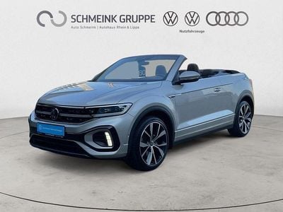 Gebraucht VW T-Roc Cabriolet R-line 150 PS (110 kW) 2023 Silber Cabrio