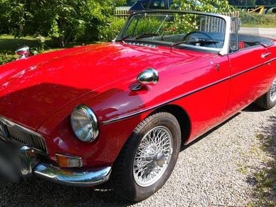Brugt MG B 95 HK (69 kW) 1970 Rød Cabriolet