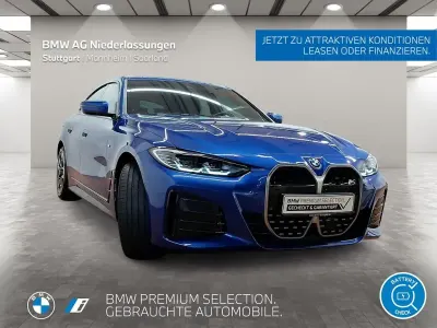 Gebraucht BMW i4 M Sport 210 kW (286 PS) 2023 Blau Limousine