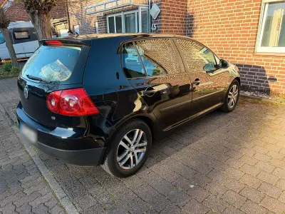 Gebraucht VW Golf V 2005 Schwarz Kleinwagen
