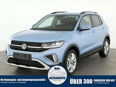 Clear blue metallic Neu 2025 VW T-Cross Life SUV | 27.495 € (Guter Preis)