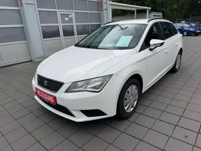 Gebraucht Seat Leon ST 105 PS (77 kW) 2014 Weiß Kombi