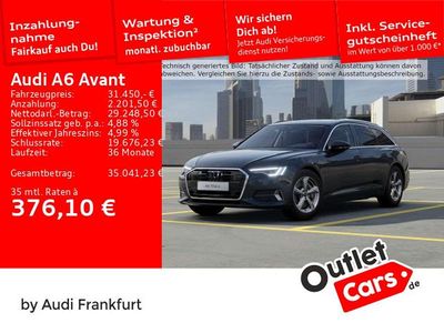 Gebraucht Audi A6 S-Line 299 PS (219 kW) 2022 Manhattangrau metallic/manhatt Kombi
