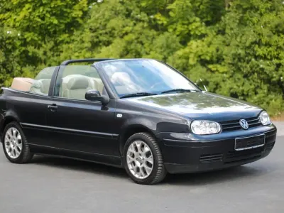 Gebraucht VW Golf 75 PS (55 kW) 2000 Schwarz Cabrio
