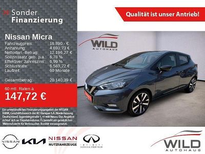 Grau Gebraucht 2022 Nissan Micra Kleinwagen | 16.890 € (Fairer Preis)