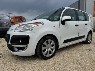 Gebraucht Citroën C3 Picasso Tendance 95 PS (69 kW) 2010 Weiß Van / Kleinbus
