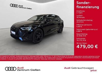 Gebraucht Audi e-tron S-Line 300 kW (408 PS) 2022 Mythosschwarz metallic SUV