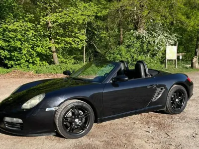 Gebraucht Porsche Boxster 239 PS (175 kW) 2004 Schwarz Cabrio