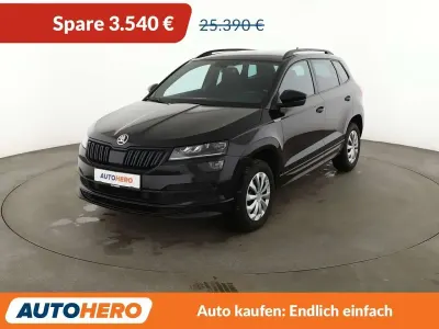 Gebraucht Skoda Karoq SportLine 150 PS (110 kW) 2021 Cerna magic/black magic SUV