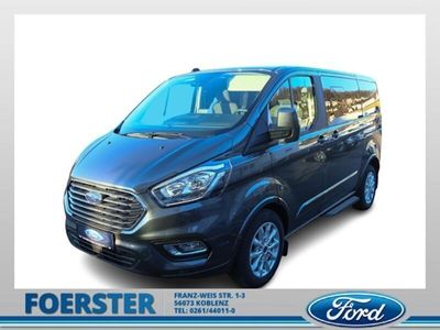 gebraucht Ford Tourneo Custom 8Sitze 320L1 TDCi AHK Navi Kamera BLIS ACC Standhe