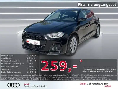 Gebraucht Audi A1 Sportback Advanced Plus 116 PS (85 kW) 2025 Schwarz Kleinwagen