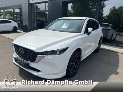 Gebraucht Mazda CX-5 Sports-Line 194 PS (142 kW) 2022 Weiß SUV