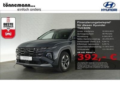 Brugt Hyundai Tucson Trend 215 HK (158 kW) 2024 Grå SUV