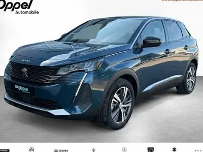 Begagnad Peugeot 3008 Allure 136 HK (100 kW) 2024 Blå SUV