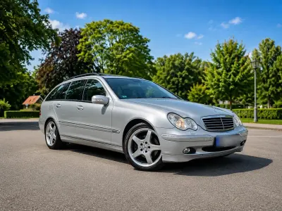 Gebraucht Mercedes C200 163 PS (119 kW) 2004 Silber Kombi