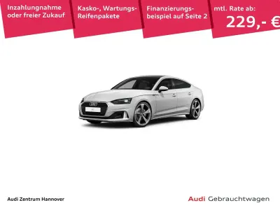 Gebraucht Audi A5 Advanced Plus 204 PS (150 kW) 2023 T9 ibisweiß Coupé