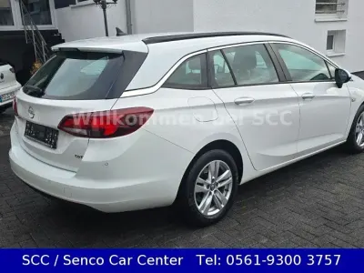 Gebraucht Opel Astra Edition 136 PS (100 kW) 2016 Weiß Kombi