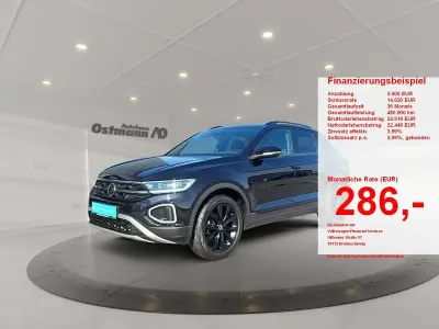 Gebraucht VW T-Roc Style 150 PS (110 kW) 2023 Schwarz SUV