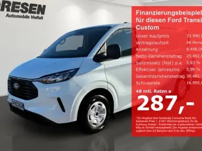 Neu Ford Transit Custom Trend 136 PS (100 kW) 2025 Weiss Van
