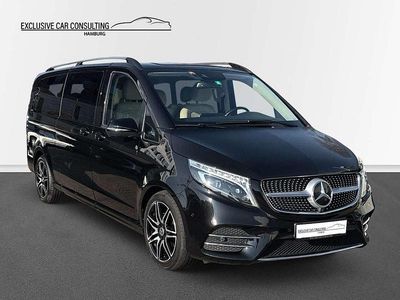 Gebraucht Mercedes V250 AMG line 190 PS (139 kW) 2022 Obsidianschwarz metallic Van / Kleinbus