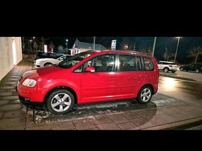 Gebraucht VW Touran 105 PS (77 kW) 2006 Rot Van / Kleinbus