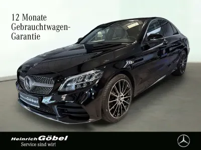 Gebraucht Mercedes C220 AMG line 194 PS (142 kW) 2018 Schwarz Limousine