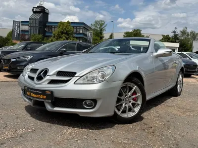 Gebraucht Mercedes SLK200 184 PS (135 kW) 2008 Silber Cabrio