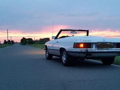 Gebraucht Mercedes SL450 224 PS (164 kW) 1972 Weiß Cabrio