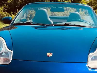Gebraucht Porsche 911 300 PS (220 kW) 2001 Blau Cabrio